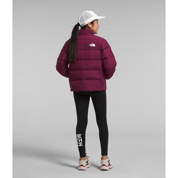 NWT THE NORTH FACE unisex Teen Reversible North Down Jacket, Boysenberry, Small - Picture 4 of 5